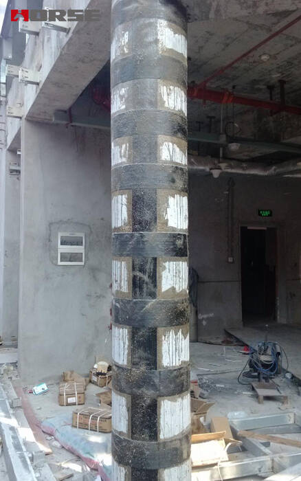 Unidirectional Carbon Fiber Fabric- Column Structural Repair Strengthening