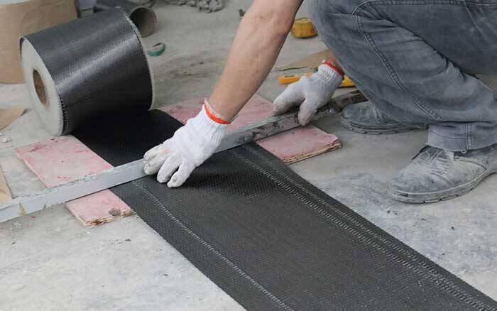 Unidirectional Carbon Fiber Fabric for Structural Strengthening