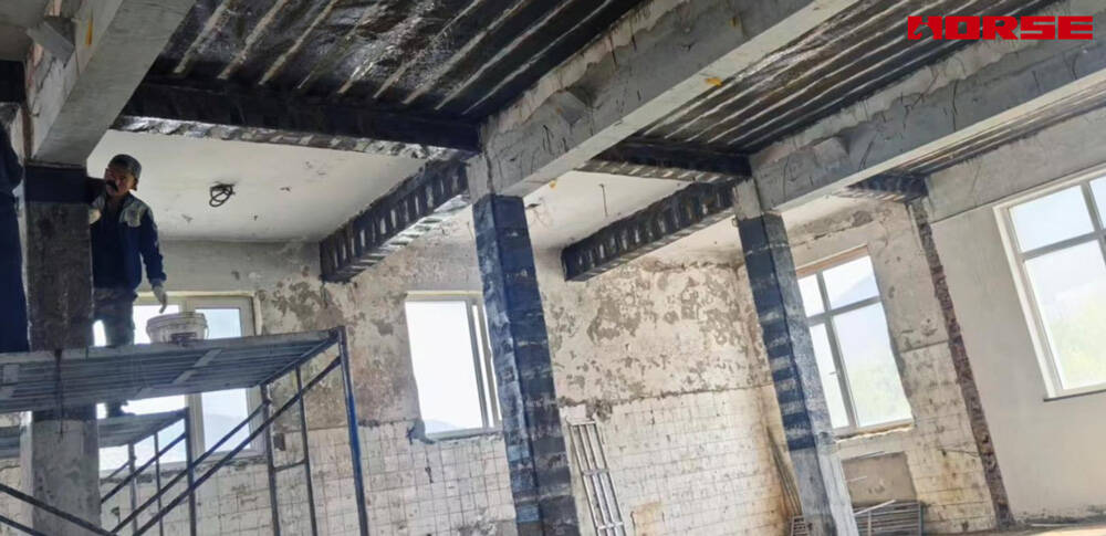 Carbon Fiber for Seismic Upgrade of a Bank Building Carbon Fiber for Seismic Upgrade of a Bank Building