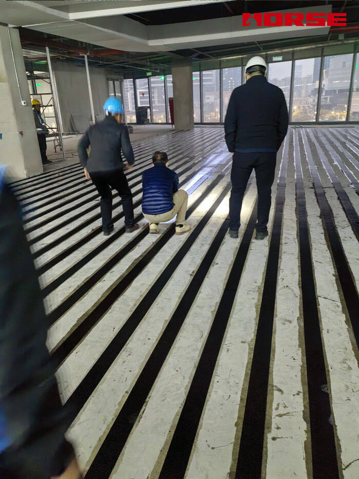 CFRP Fabric Strengthening for R&D Office Floor CFRP Fabric Strengthening for R&D Office Floor