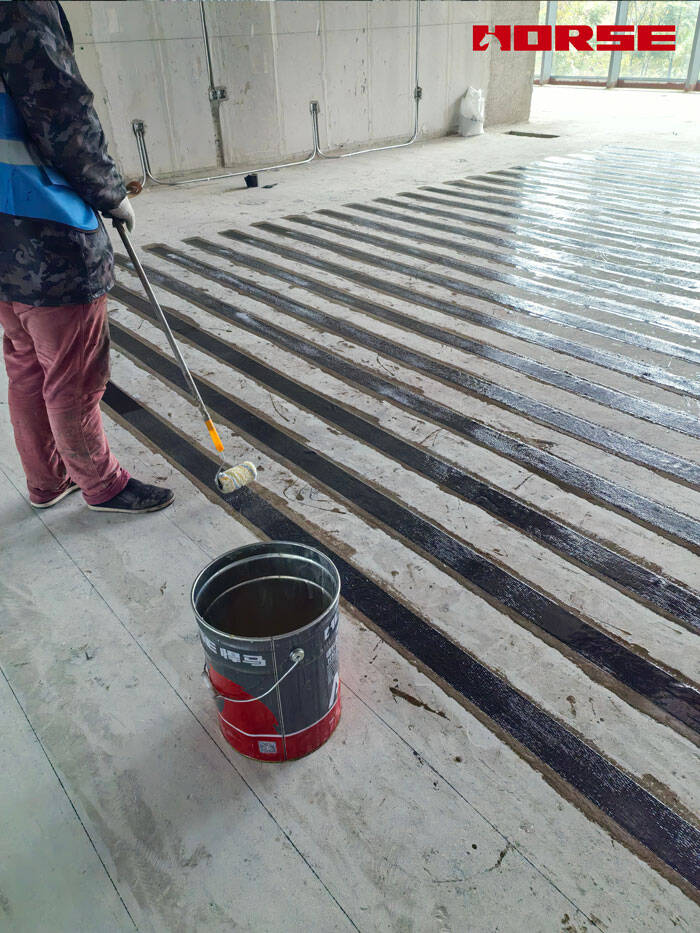 CFRP Fabric Strengthening for R&D Office Floor CFRP Fabric Strengthening for R&D Office Floor